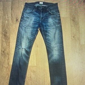 Stylish Dark Blue Skinny Jeans for Men